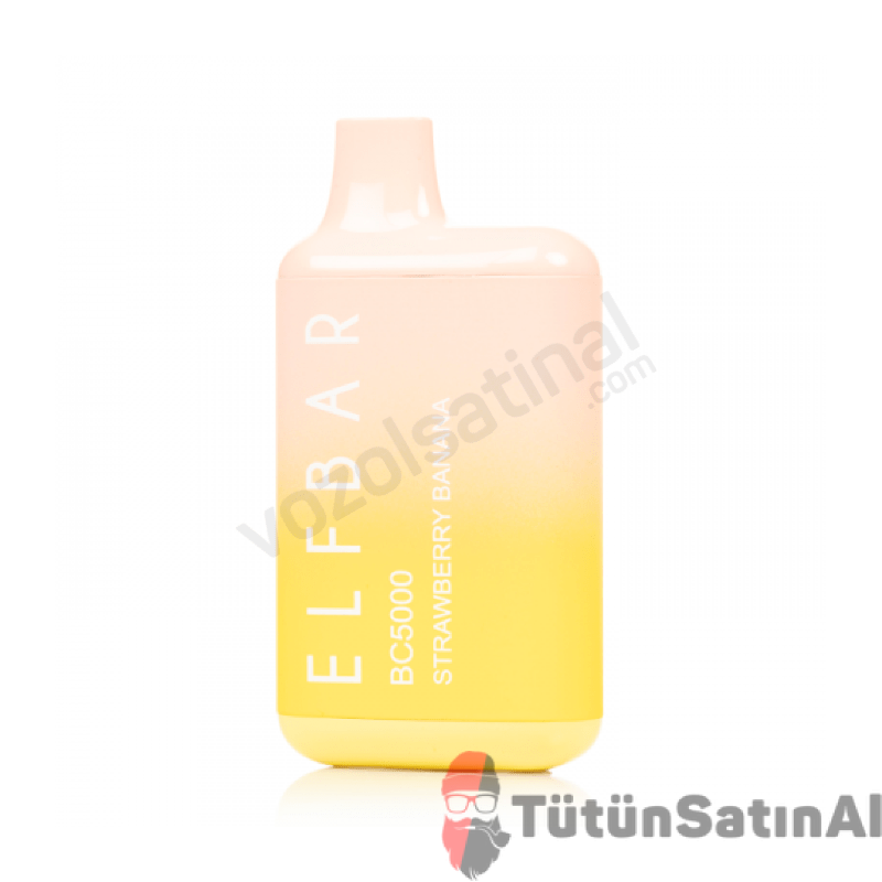Elf Bar BC5000 Strawberry Banana 1 Elf Bar BC5000 Strawberry Banana