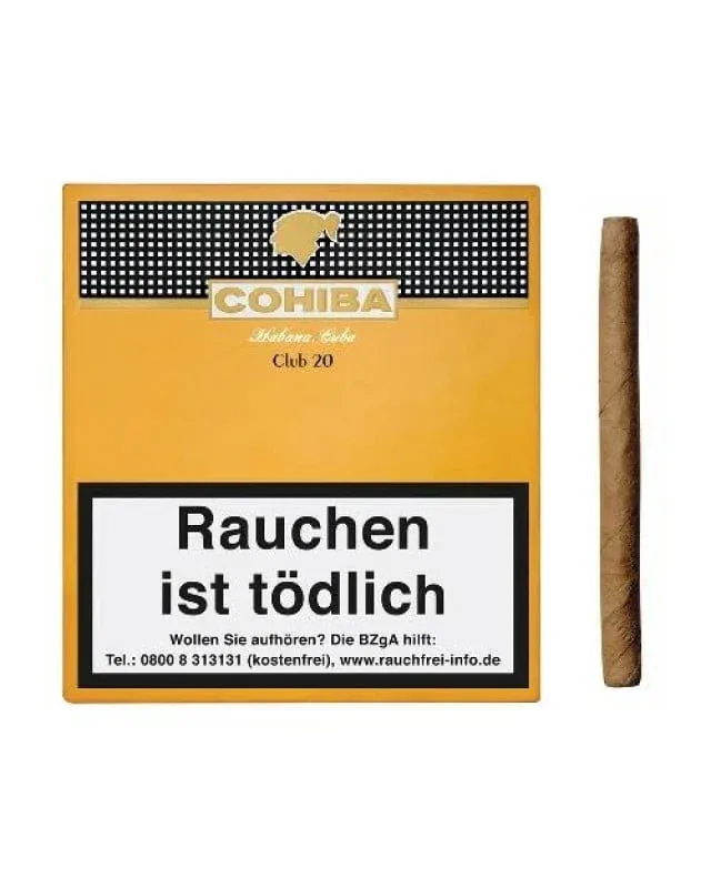Cohiba Club 20's Sigarillo - Cohiba Club 1 Cohiba Club 20's Sigarillo - Cohiba Club