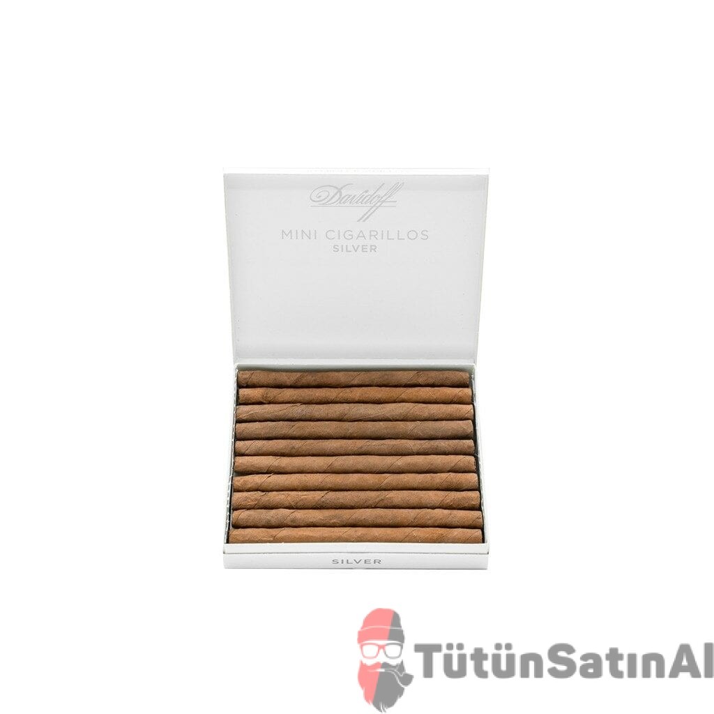 Davidoff Mini Cigarillos Silver 20'li 2 Davidoff Mini Cigarillos Silver 20'li - Görsel 2