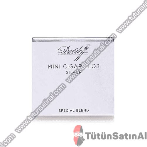 Davidoff Mini Cigarillos Silver 20'li 1 Davidoff Mini Cigarillos Silver 20'li