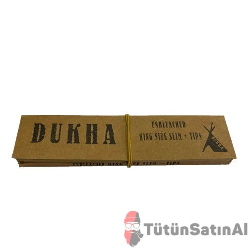 Dukha King Size Slim Organic Zıvanalı Tane + Tips 1 Dukha King Size Slim Organic Zıvanalı Tane + Tips