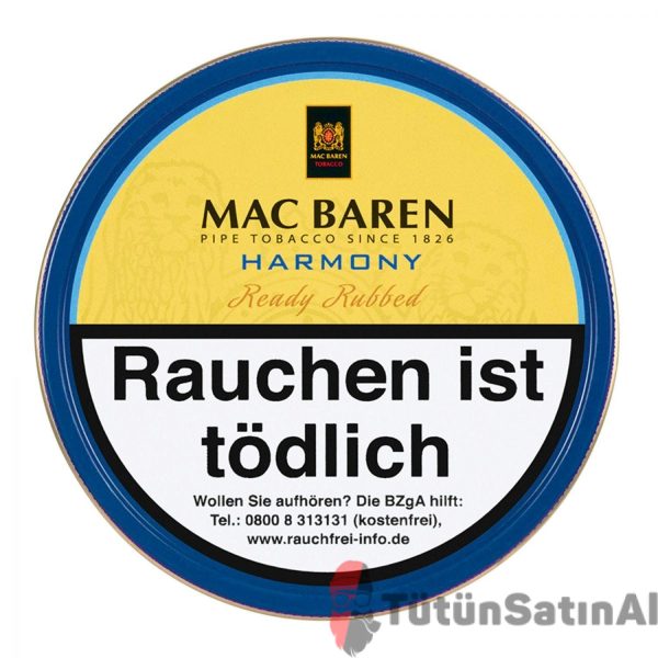 Mac Baren Harmony ( Tatlı - Çikolata aromalı ) Pipo Tütünü