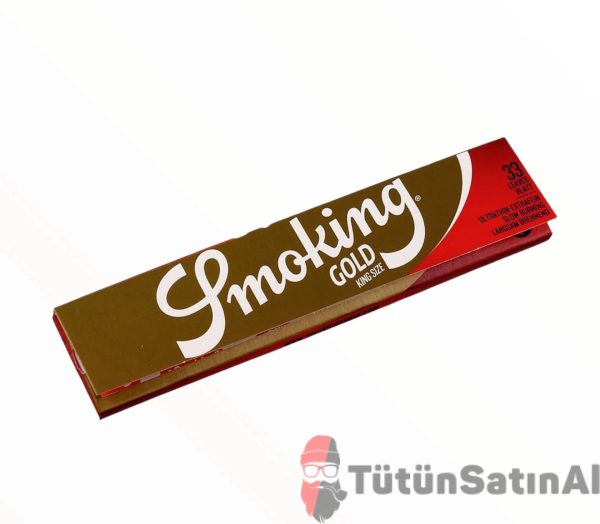 Smoking Gold Zıvanalı Sigara Sarma Kağıdı