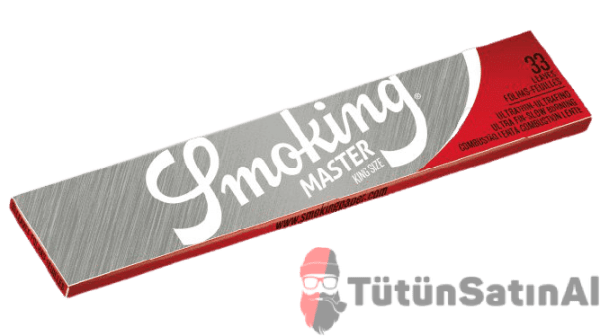 Smoking King Size Master Filter Gümüş Zıvanalı Tane