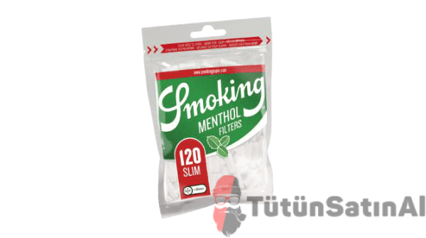 Smoking Menthol Slim Size Poşet Filtre 6mm