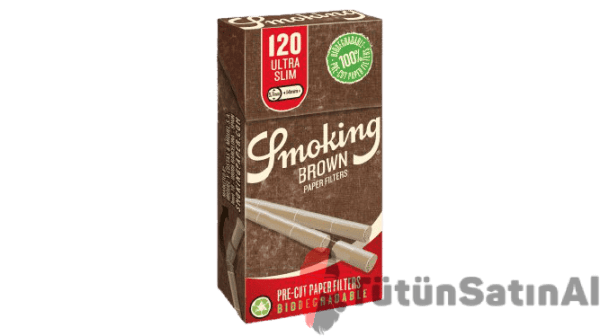 Smoking Pre-Cut Brown Ultra Slim 5,7mm Sarma Filtresi