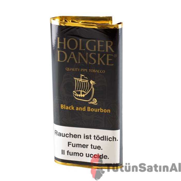 Holger Danske Black And Bourbon Pipo Tütünü 1 Holger Danske Black And Bourbon