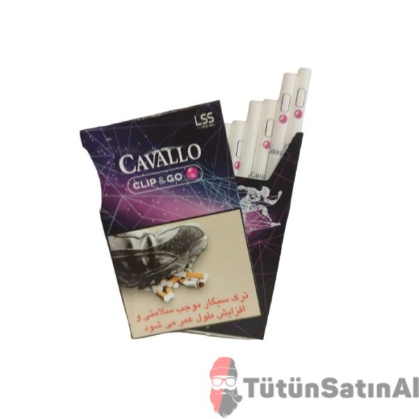 Cavallo Clip & Go Süperslim Blueberry (Böğürtlen) Sigara