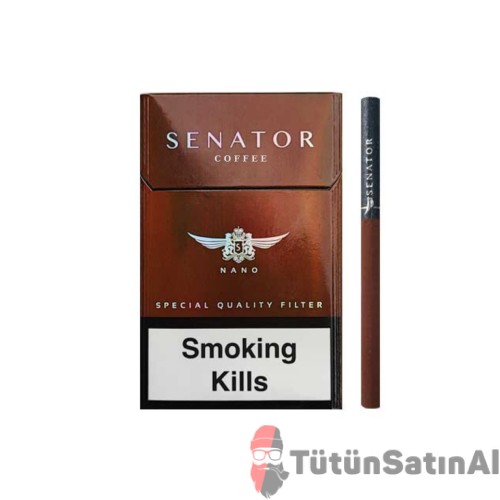 Senator Nano Coffee Sigara - Kahve Aromalı Sigara 1 Senator Nano Coffee