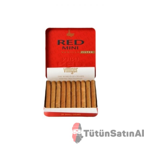 Villiger Red Mini Filter Sigarillo - 20's - Görsel 2