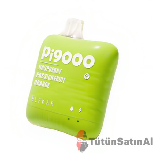 Elf Bar PI9000 Raspberry Passion Fruit Orange 1 Elf Bar PI9000 Raspberry Passion Fruit Orange
