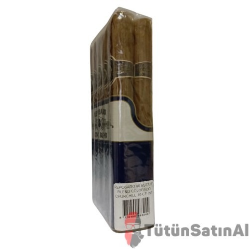 Reposado Estate Blend Colorado Churchill Puro - 10’s 2 Reposado Estate Blend Colorado Churchill Puro - 10’s - Görsel 2