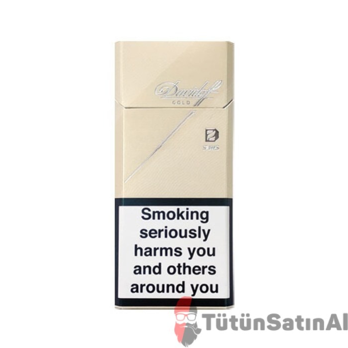 Davidoff Gold Slims İthal Sigara Free Shop 1 Davidoff Gold Slims İthal Sigara Free Shop