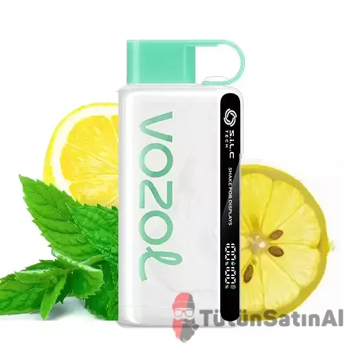 Vozol STAR 12000 LEMON MINT (LİMON-NANE) 1 Vozol STAR 12000 LEMON MINT (LİMON-NANE)