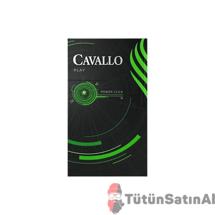 Cavallo Queen Play Green (Nane) İthal Sigara 1 Cavallo Queen Play Green (Nane) İthal Sigara
