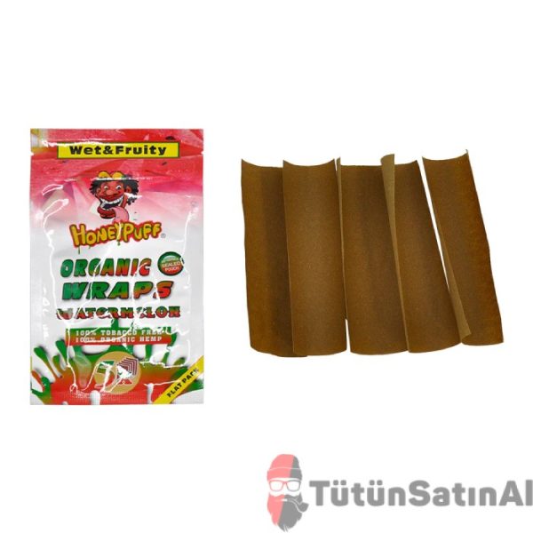 Honeypuff Organic Wraps Watermelon (Karpuz) Aromalı Sarma Kağıdı - Görsel 2