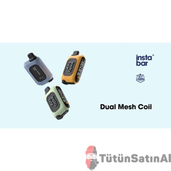 InstaBar WT15000 Lemon Lime İce Rechargeable Disposable Device - Görsel 3