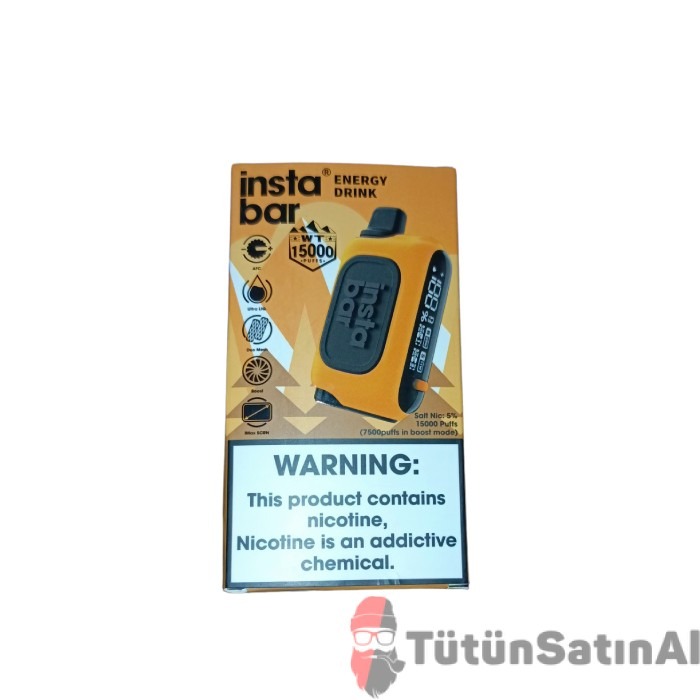 InstaBar WT15000 Energy Drink Rechargeable Disposable Device 1 InstaBar WT15000  Energy Drink Rechargeable Disposable Device