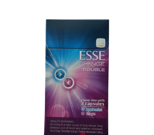Esse Change Double Grape Applemint – Üzümlü Elmalı mentollü ithal sigara 1 Esse Change Double Grape Applemint