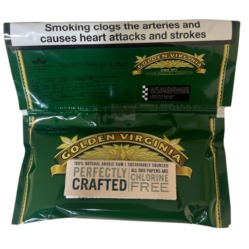 Golden Virginia Orijinal Yeşil (Duty Free) Tütün – 50 Gr 2 Golden Virginia Orijinal Yeşil (Duty Free) Tütün – 50 Gr - Görsel 2