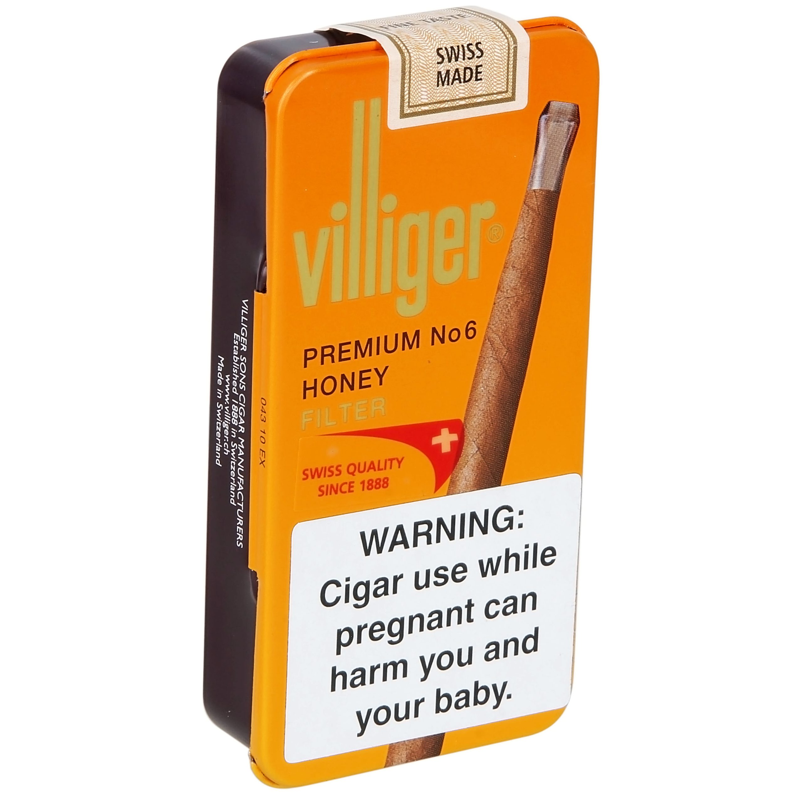 VILLIGER PREMIUM NO 6 HONEY ( Ballı Puro) 1 VILLIGER PREMIUM NO 6 HONEY