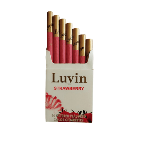 Luvin Strawberry sigara - Çilekli sigara 2 Luvin Strawberry