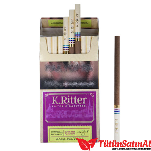 K Ritter Currant Flavour Slim İthal Sigara 1 K Ritter Currant Flavour Slim İthal Sigara