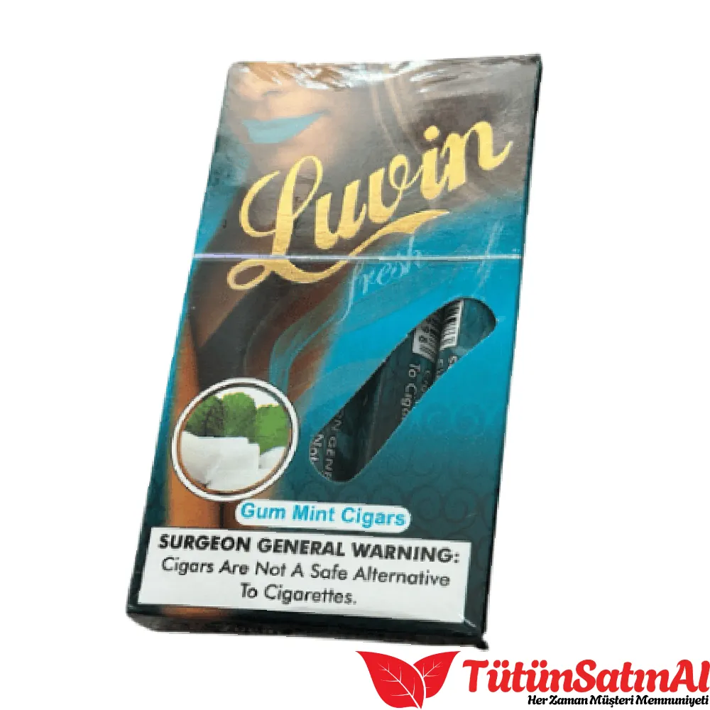 Luvin Gum Mint Sigarillo - Naneli Sakız Aromalı 1 Luvin Gum Mint Sigarillo - Naneli Sakız Aromalı